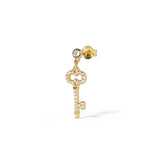 BOUCLE D’OREILLE CLÉ dDU SUCCÈS