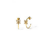 BUTTERFLY GOLD EARRINGS