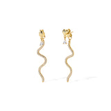 BOUCLE D’OREILLE SNAKE MUSE