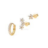 SET BOUCLES D'OREILLES SPARKLE ESSENTIALS